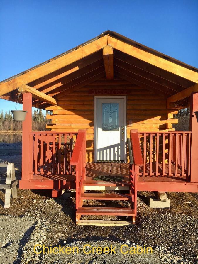 Alaska Log Cabins On The Pond Clear Creek Park 외부 사진
