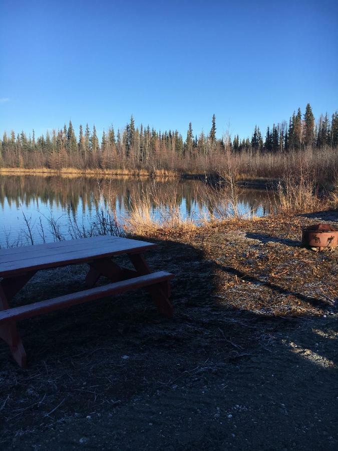 Alaska Log Cabins On The Pond Clear Creek Park 외부 사진