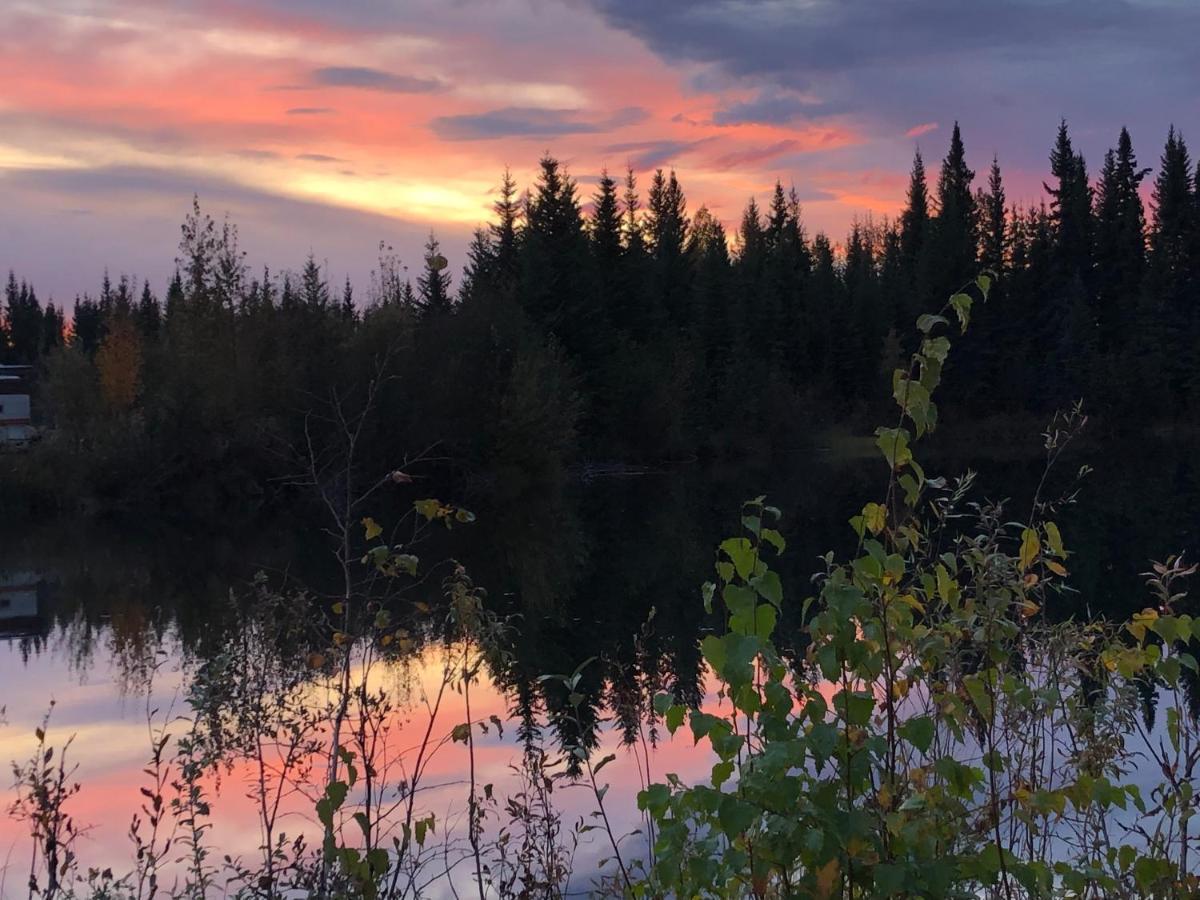 Alaska Log Cabins On The Pond Clear Creek Park 외부 사진